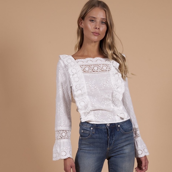 Nightcap Tops - Nightcap Clothing Clementine Blouse S
